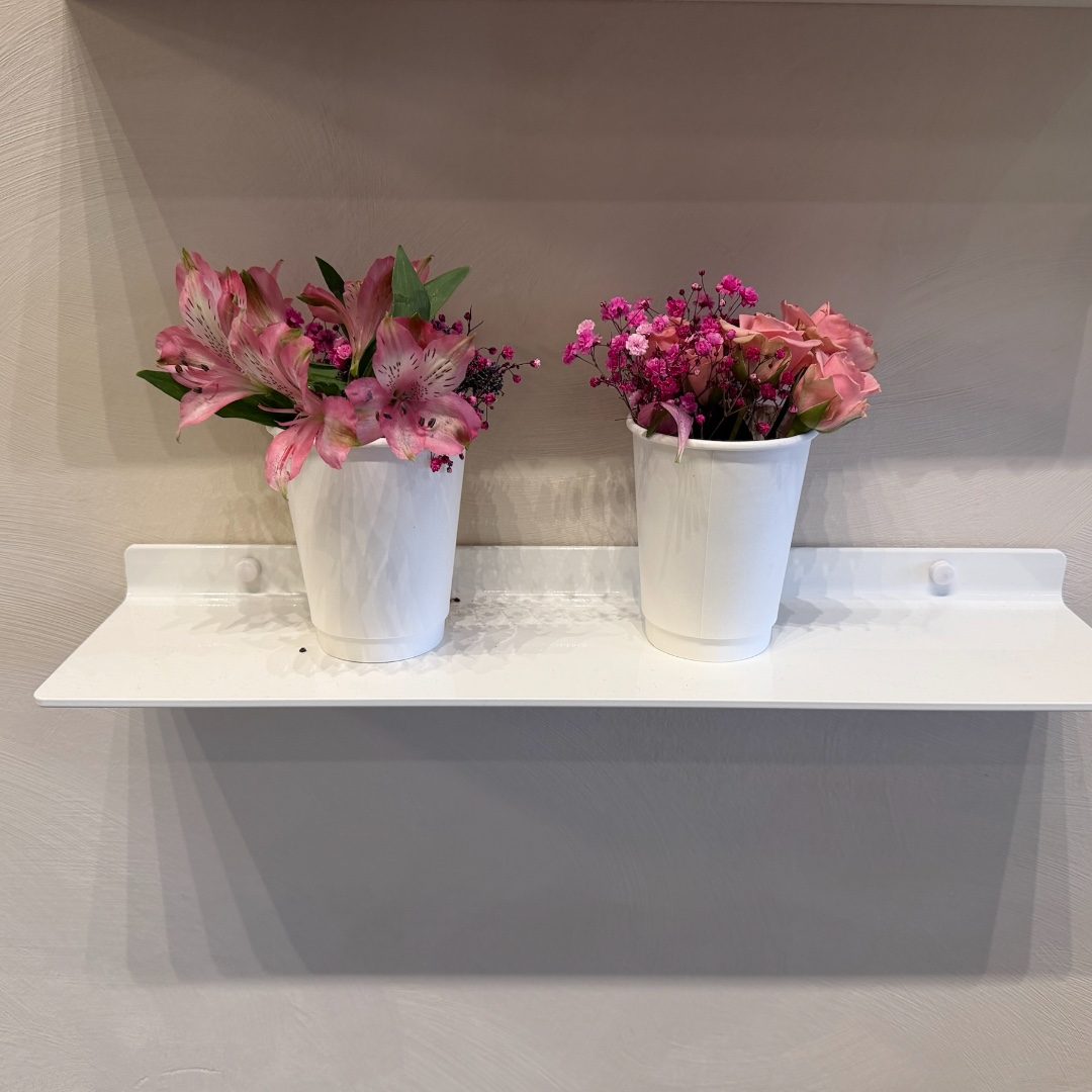 feb 2026 - local coffee shop #nj #pink #flowers